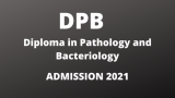 Diploma in Pathology and Bacteriology (DPB) 2025