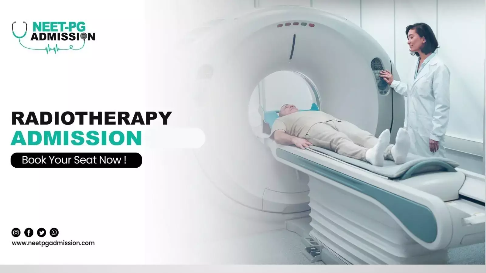 MD Radiotherapy Direct Admissions 2025